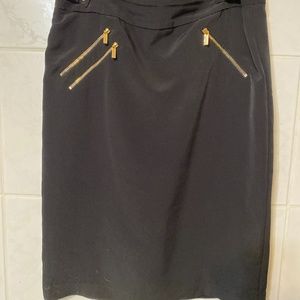 Calvin Klein Black Pencil Skirt Size 12